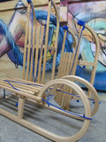 Alpina Fun Folding Wooden Sled Small