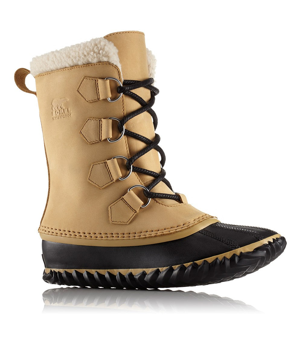 Sorel caribou on sale slim black